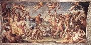 CARRACCI, Annibale Triumph of Bacchus and Ariadne sdg oil painting